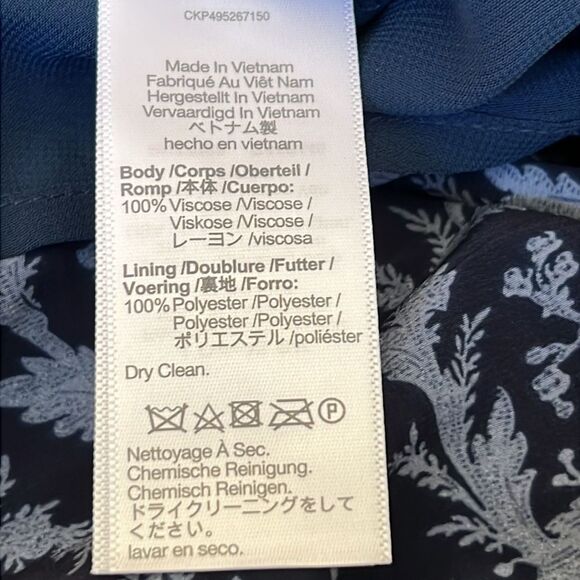 NWT Madewell Bubble Sleeve Smocked Midi Dress M - Picture 9 of 9